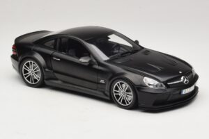Mercedes SL65 AMG R230 Black Series Matt Black Minichamps 1:18 100038121 Метал — снимка 6 от 8