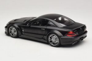 Mercedes SL65 AMG R230 Black Series Matt Black Minichamps 1:18 100038121 Метал — снимка 7 от 8