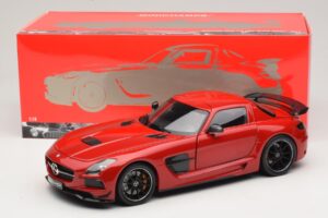 Mercedes SLS AMG C197 Black Series Червен Minichamps 1:18 110033022 Метал — снимка 8 от 8