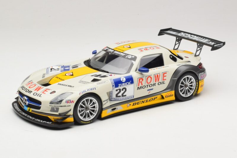 Mercedes SLS AMG GT3 #22 Graf / Jager Rowe Racing 24 Hours of Nurburgring 2013 Minichamps 1:18 Mercedes SLS AMG GT3 #22 Graf / Jager Rowe Racing 24 Hours of Nurburgring 2013 Minichamps 1:18 151133122 Метал