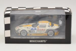 Mercedes SLS AMG GT3 #23 Rowe Racing Arnold / Roloff Nurburgring 24 Hours 2013 Minichamps 1:43 410133223 Метал — снимка 4 от 4