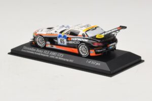 Mercedes SLS AMG GT3 #65 Hankook 24 Hours of Nurburgring 2012 Minichamps 1:43 437123265 Метал — снимка 3 от 4