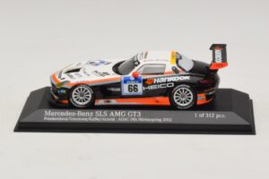 Mercedes SLS AMG GT3 #66 Hankook C. Frankenhout / Simonsen 24 Hours of Nurburgring 2012 Minichamps 1:43 437123266 Метал