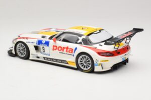 Mercedes SLS AMG GT3 #9 B. Schneider / J. Bleekemolen Black Falcon 24 Hours of Nurburgring Winner 2013 Minichamps 1:18 151133 — снимка 5 от 6