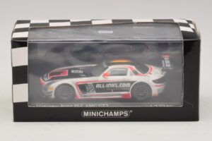 Mercedes SLS AMG GT3 All-Inkl.com #38 FIA GT1 World Championship 2012 Champions Minichamps 1:43 410123238 Метал — снимка 4 от 4