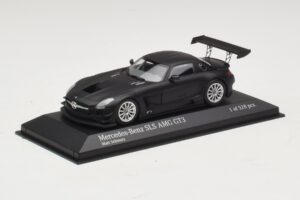 Mercedes SLS AMG GT3 Мат Черен Minichamps 1:43 410113200 Метал — снимка 2 от 4
