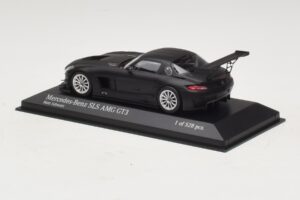 Mercedes SLS AMG GT3 Мат Черен Minichamps 1:43 410113200 Метал — снимка 3 от 4