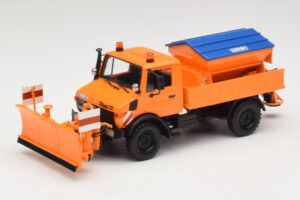 Mercedes Unimog 1300 L Снегорин Оранжев Minichamps 1:43 439033060 Метал