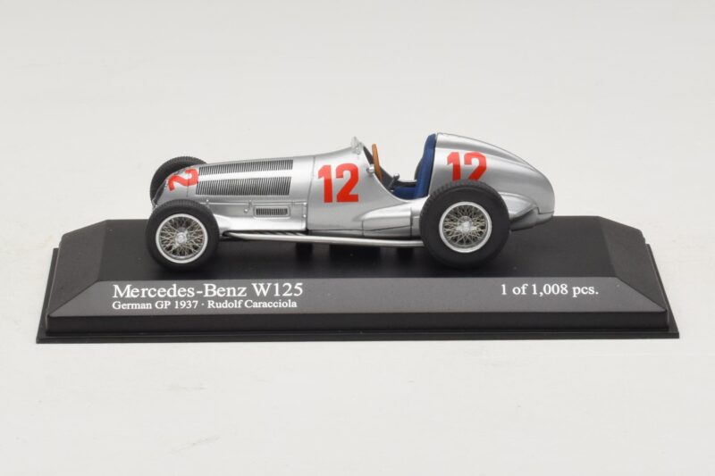 Mercedes W125 R. Caracciola German GP 1937 Minichamps 1:43 400370012 Метал