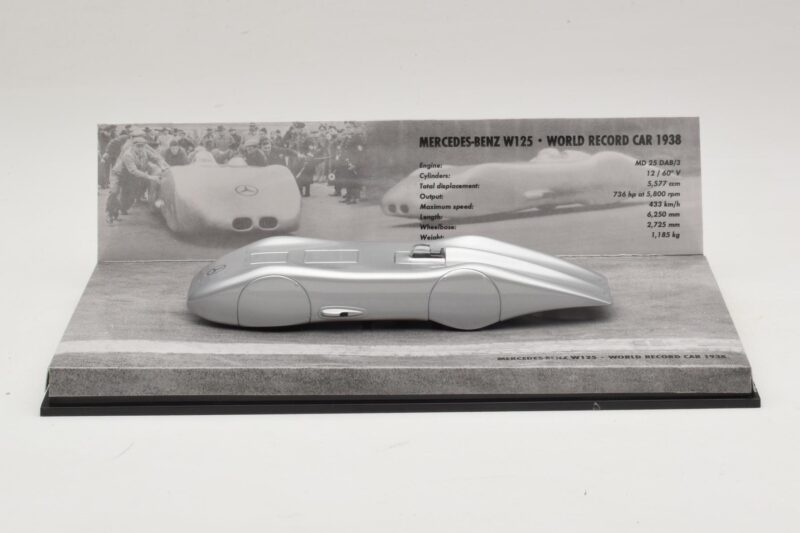 Mercedes W125 R. Caracciola World Record 1938 Minichamps 1:43 40038300 Метал