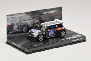 Mini Cooper Dörr Motorsport #139 Hahn / Holoch 24 Hours of Nürburgring 2011 Minichamps 1:43 437112139 Метал — снимка 2 от 5