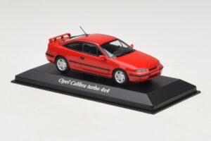 Opel Calibra Turbo 4x4 Червен Maxichamps 1:43 940045721 Метал — снимка 3 от 4