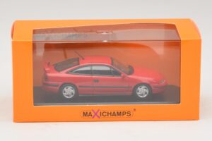 Opel Calibra Turbo 4x4 Червен Maxichamps 1:43 940045721 Метал — снимка 4 от 4