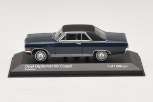 Opel Diplomat A V8 Coupe Тъмно Син Minichamps 1:43 400048021 Метал