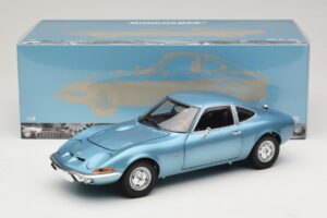 Opel GT Blue Metallic Minichamps 1:18 180049030 Метал — снимка 8 от 8