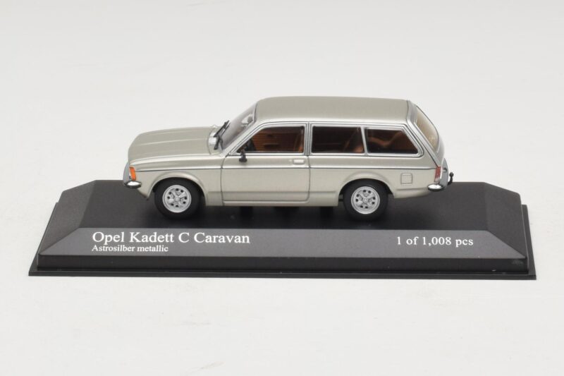 Opel Kadett C Caravan Silver Metallic Minichamps 1:43 Opel Kadett C Caravan Silver Metallic Minichamps 1:43 400048111 Метал