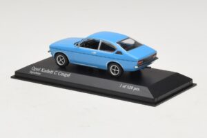 Opel Kadett C Coupe Син Minichamps 1:43 430045628 Метал — снимка 3 от 4