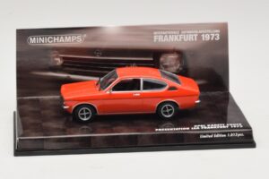 Opel Kadett C Купе Представяне IAA Frankfurt Червен Minichamps 1:43 436045620 Метал