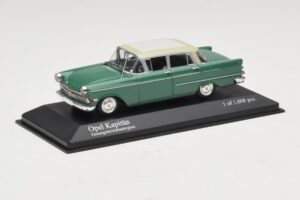 Opel Kapitan A Зелен Minichamps 1:43 400048001 Метал — снимка 2 от 4