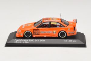 Opel Omega 3000 24V #99 Jägermeister M. Reuter DTM 1991 Minichamps 1:43 400914499 Метал