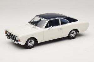 Opel Rekord C Купе Бял Син Minichamps 1:18 107047021 Смола
