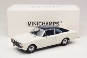 Opel Rekord C Купе Бял Син Minichamps 1:18 107047021 Смола — снимка 6 от 6
