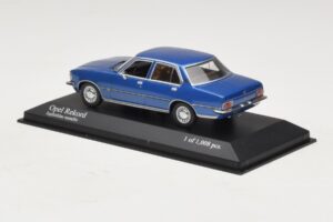 Opel Rekord D Син Металик Minichamps 1:43 400044002 Метал — снимка 3 от 4