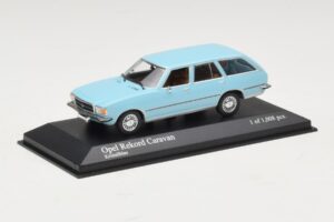 Opel Rekord D Caravan Светлосин Minichamps 1:43 400044014 Метал — снимка 2 от 4