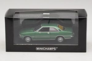 Opel Rekord D Купе Зелен Металик Minichamps 1:43 400044022 Метал — снимка 4 от 4
