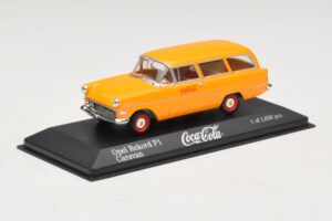Opel Rekord P1 Caravan Coca-Cola Minichamps 1:43 430043270 Метал — снимка 2 от 4