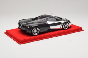 Pagani Huayra Chrome Silver Уникален Екземпляр BBR 1:18 P1873CM Смола — снимка 2 от 7