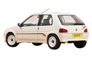 Peugeot 106 Rallye 1.3 Бял Norev 1:18 184920 Метал — снимка 3 от 3