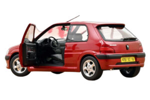 Peugeot 106 S16 Lucifer Red Norev 1:18 184921 Метал — снимка 2 от 3