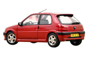 Peugeot 106 S16 Lucifer Red Norev 1:18 184921 Метал — снимка 3 от 3