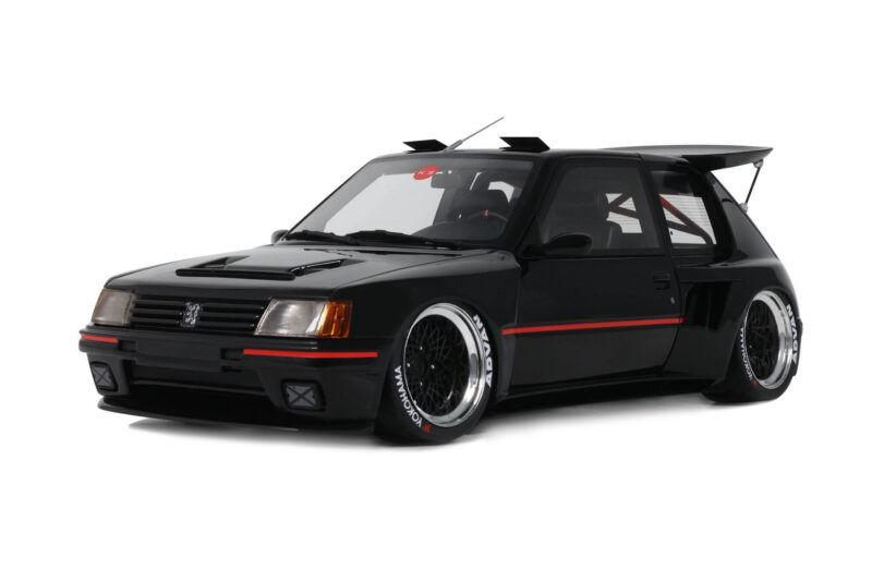 Peugeot 205 Khyzyl Saleem Черен Otto 1:18 Peugeot 205 Khyzyl Saleem Черен Otto 1:18 OT1257 Смола