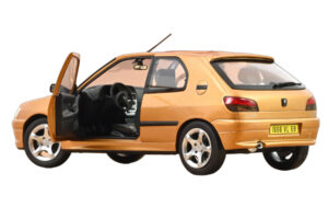 Peugeot 306 S16 Blaze Yellow Norev 1:18 184940 Метал — снимка 2 от 3