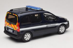 Peugeot Partner Gendarmerie Тъмносин Norev 1:18 184890 Метал — снимка 2 от 6