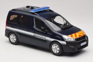 Peugeot Partner Gendarmerie Тъмносин Norev 1:18 184890 Метал — снимка 4 от 6