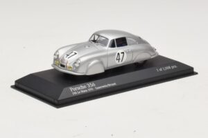 Porsche 356 #47 Sauerwein / Brunet 24 Hours of Le Mans 1951 Minichamps 1:43 400516747 Метал — снимка 2 от 4