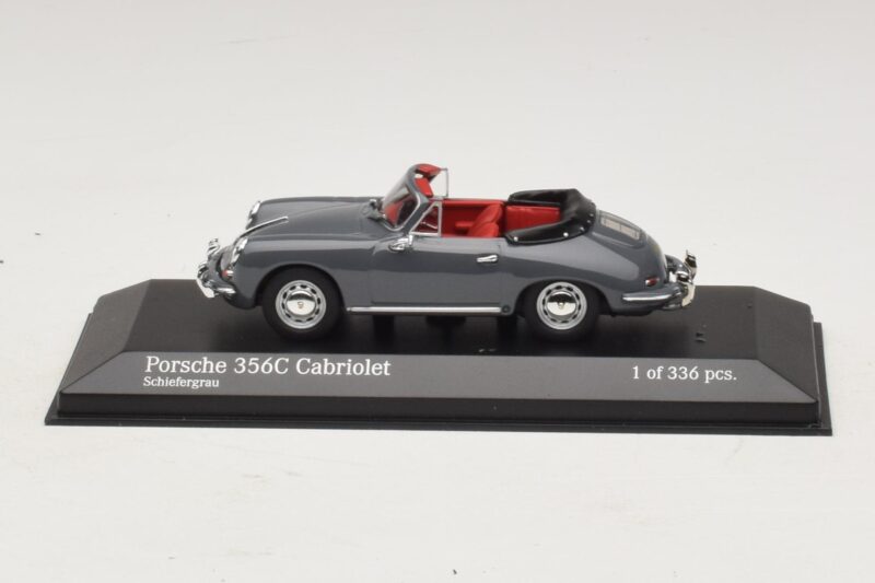 Porsche 356C Cabriolet Сив Minichamps 1:43 Porsche 356C Cabriolet Сив Minichamps 1:43 430062339 Метал