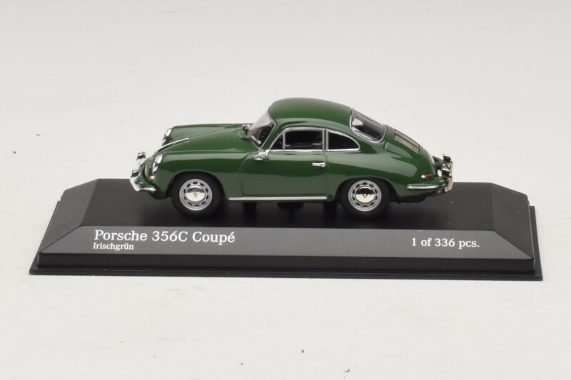 Porsche 356C Тъмнозелен Minichamps 1:43 Porsche 356C Тъмнозелен Minichamps 1:43 430062329 Метал
