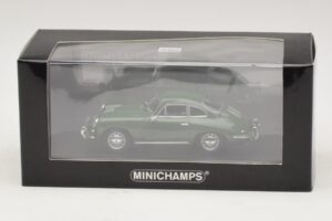 Porsche 356C Тъмнозелен Minichamps 1:43 430062329 Метал — снимка 4 от 4