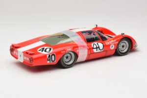 Porsche 906 LH Squadra Tartaruga #40 D. Spoerry / R. Steinemann 12 Hours of Sebring 1967 Minichamps 1:18 100676140 Метал — снимка 3 от 8