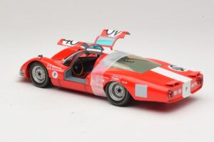 Porsche 906 LH Squadra Tartaruga #40 D. Spoerry / R. Steinemann 12 Hours of Sebring 1967 Minichamps 1:18 100676140 Метал — снимка 5 от 8