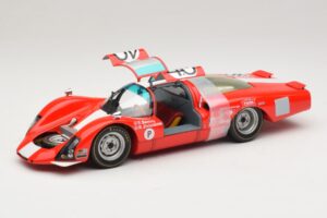 Porsche 906 LH Squadra Tartaruga #40 D. Spoerry / R. Steinemann 12 Hours of Sebring 1967 Minichamps 1:18 100676140 Метал — снимка 2 от 8
