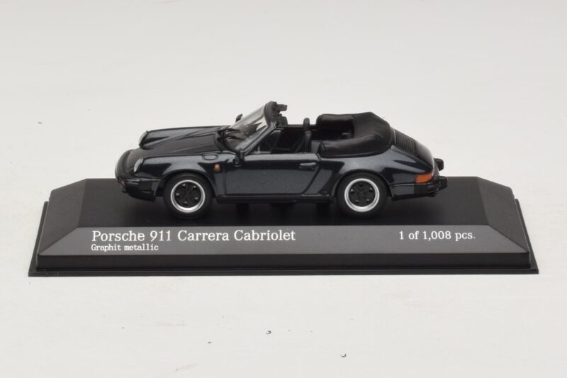 Porsche 911 930 Carrera Cabriolet Сив Металик Minichamps 1:43 Porsche 911 930 Carrera Cabriolet Сив Металик Minichamps 1:43 430062037 Метал