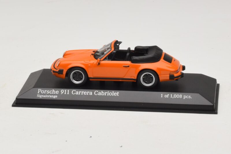 Porsche 911 930 Carrera Cabriolet Оранжев Minichamps 1:43 Porsche 911 930 Carrera Cabriolet Оранжев Minichamps 1:43 430062038 Метал