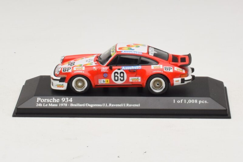 Porsche 911 934 #69 Braillard / Dagoreau 24 Hours of Le Mans 1978 Minichamps 1:43 Porsche 911 934 #69 Braillard / Dagoreau 24 Hours of Le Mans 1978 Minichamps 1:43 400786469 Метал
