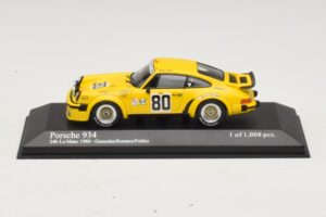 Porsche 911 934 #80 Gonzalez / Romero 24 Hours of Le Mans 1980 Minichamps 1:43 400806480 Метал