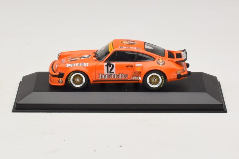 Porsche 911 934 Jagermeister #12 H. Kelleners DRM Nurburgring 1976 Minichamps 1:43 400766412 Метал